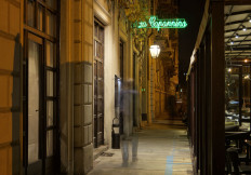 L'ingresso della Capannina ristorante pizzeria in Via Donati, 1 - 10121 - Torino - 011545405